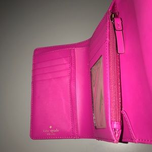 Pink Kate Spade wallet (authentic)